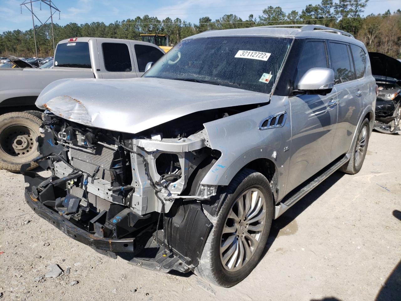 Photo 2 from auction – 2017 INFINITI QX80 BASE with VIN JN8AZ2NF1H9647232