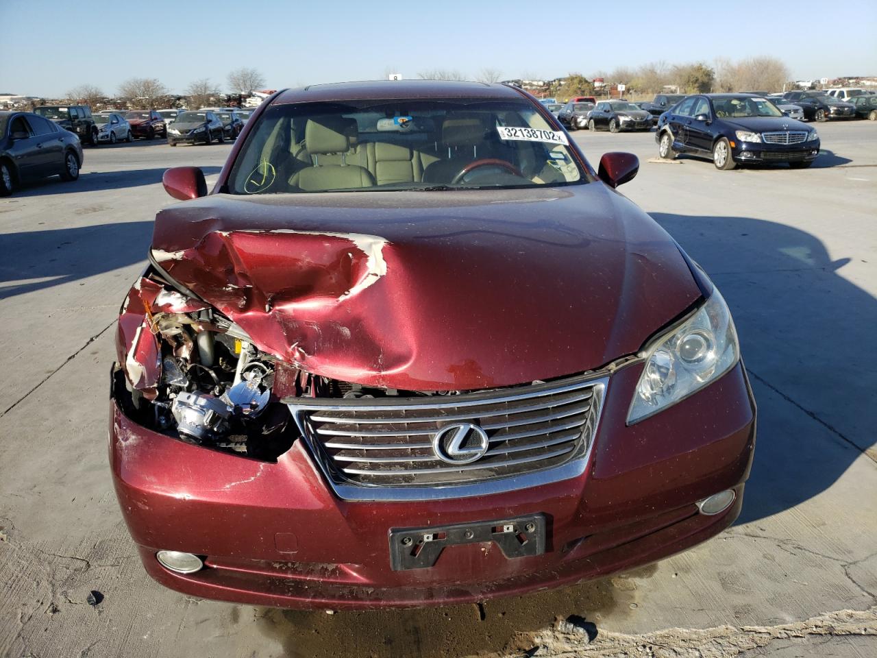 Photo 9 from auction – 2008 LEXUS ES 350 with VIN JTHBJ46G282216917