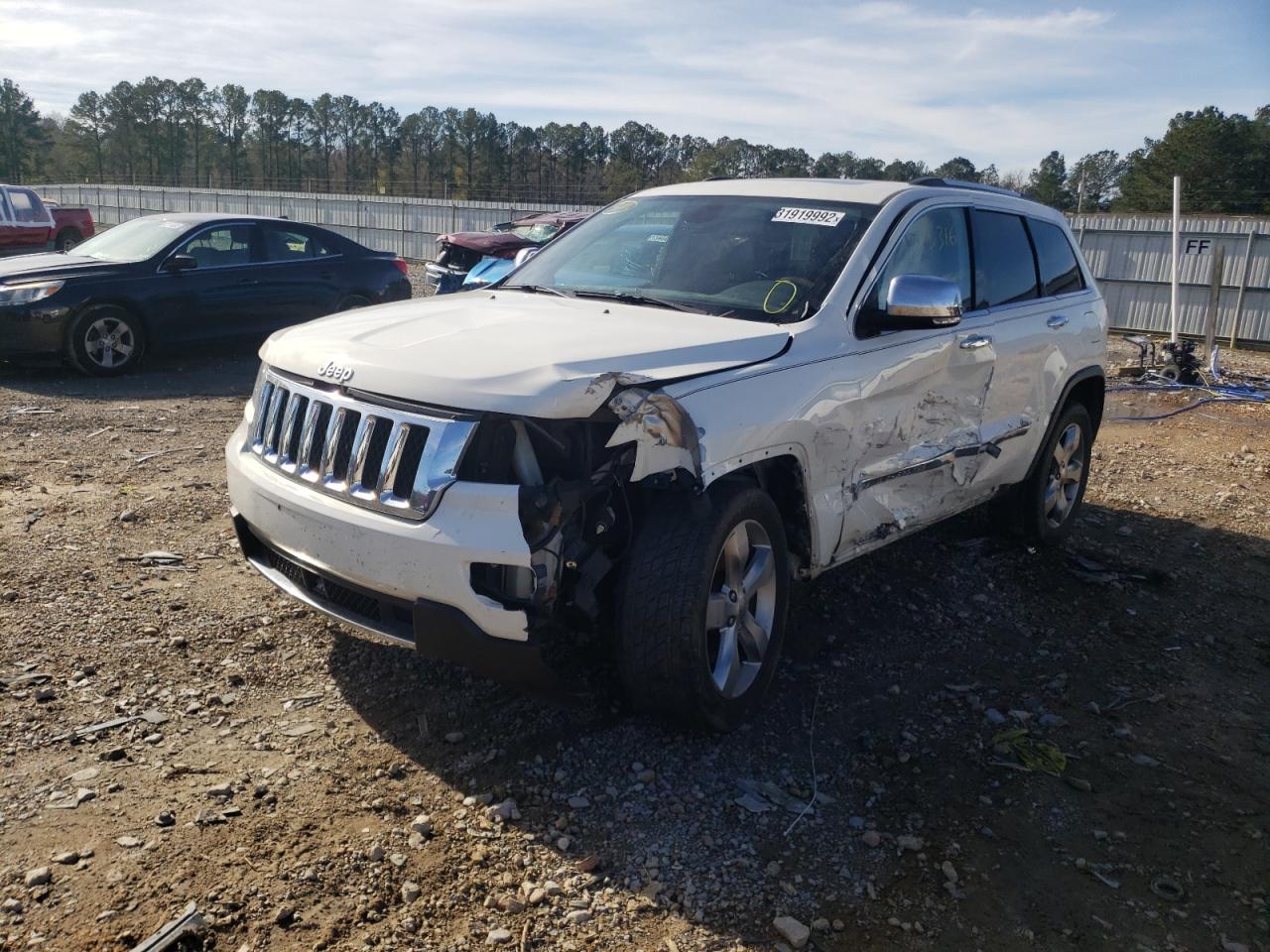 Photo 2 from auction – 2012 JEEP GRAND CHER with VIN 1C4RJECT8CC277604