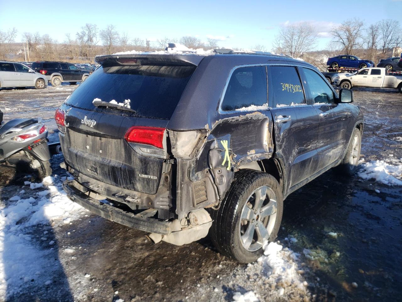 Photo 4 from auction – 2014 JEEP GRAND CHER with VIN 1C4RJEBT0EC240874