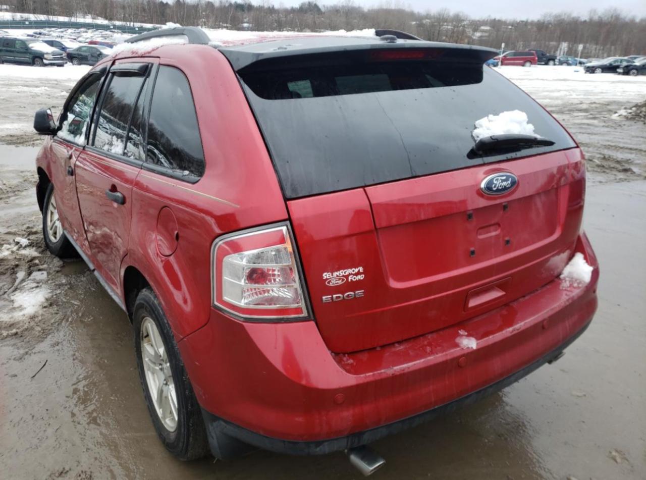 Photo 3 from auction – 2010 FORD EDGE SE with VIN 2FMDK3GCXABA65320