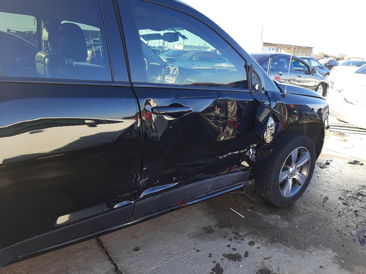 Photo 9 from auction – 2016 JEEP COMPASS LA with VIN 1C4NJCEA0GD716325