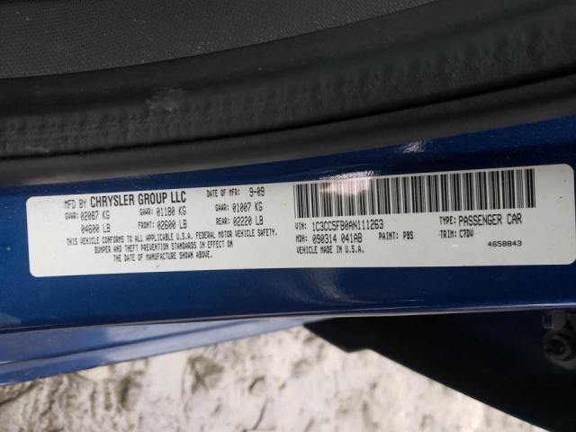 Photo 10 from auction – 2010 CHRYSLER SEBRING LI with VIN 1C3CC5FB0AN111263