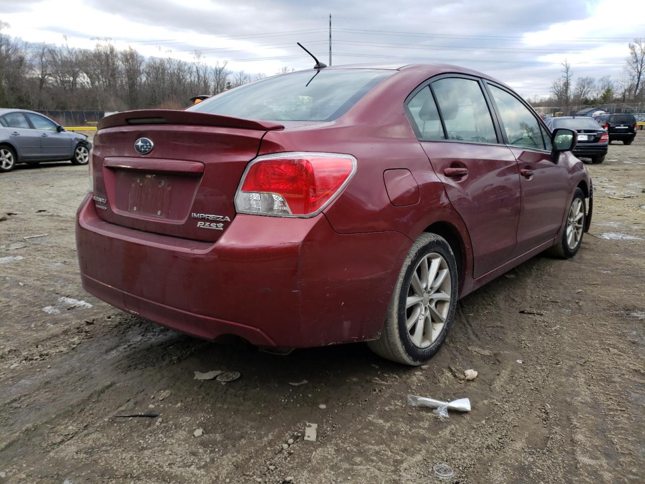 Photo 4 from auction – 2012 SUBARU IMPREZA PR with VIN JF1GJAC60CH022609