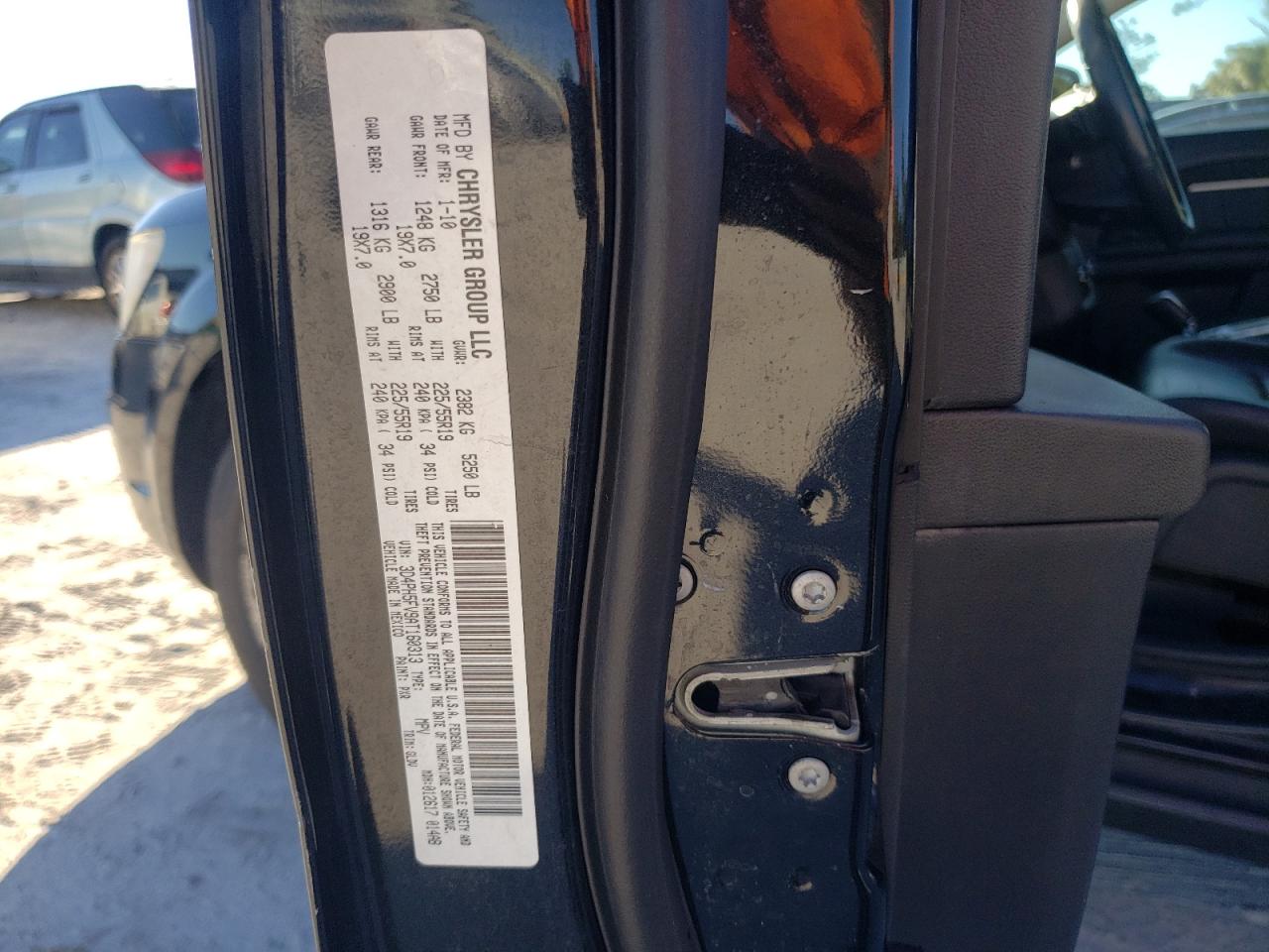 Photo 10 from auction – 2010 DODGE JOURNEY SX with VIN 3D4PH5FV9AT160313