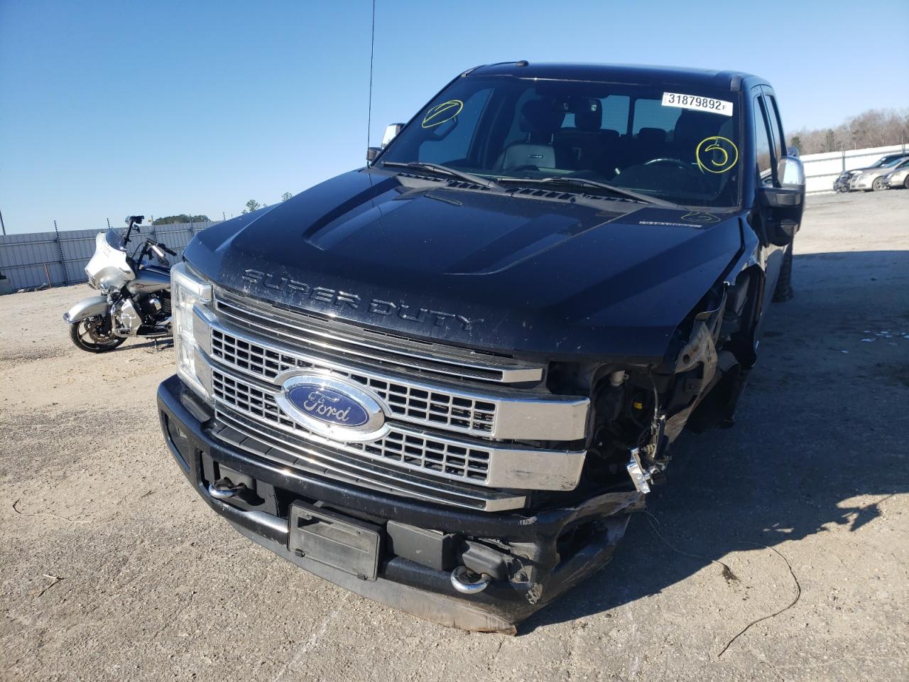 Photo 2 from auction – 2017 FORD F250 SUPER with VIN 1FT7W2BT8HEB21860