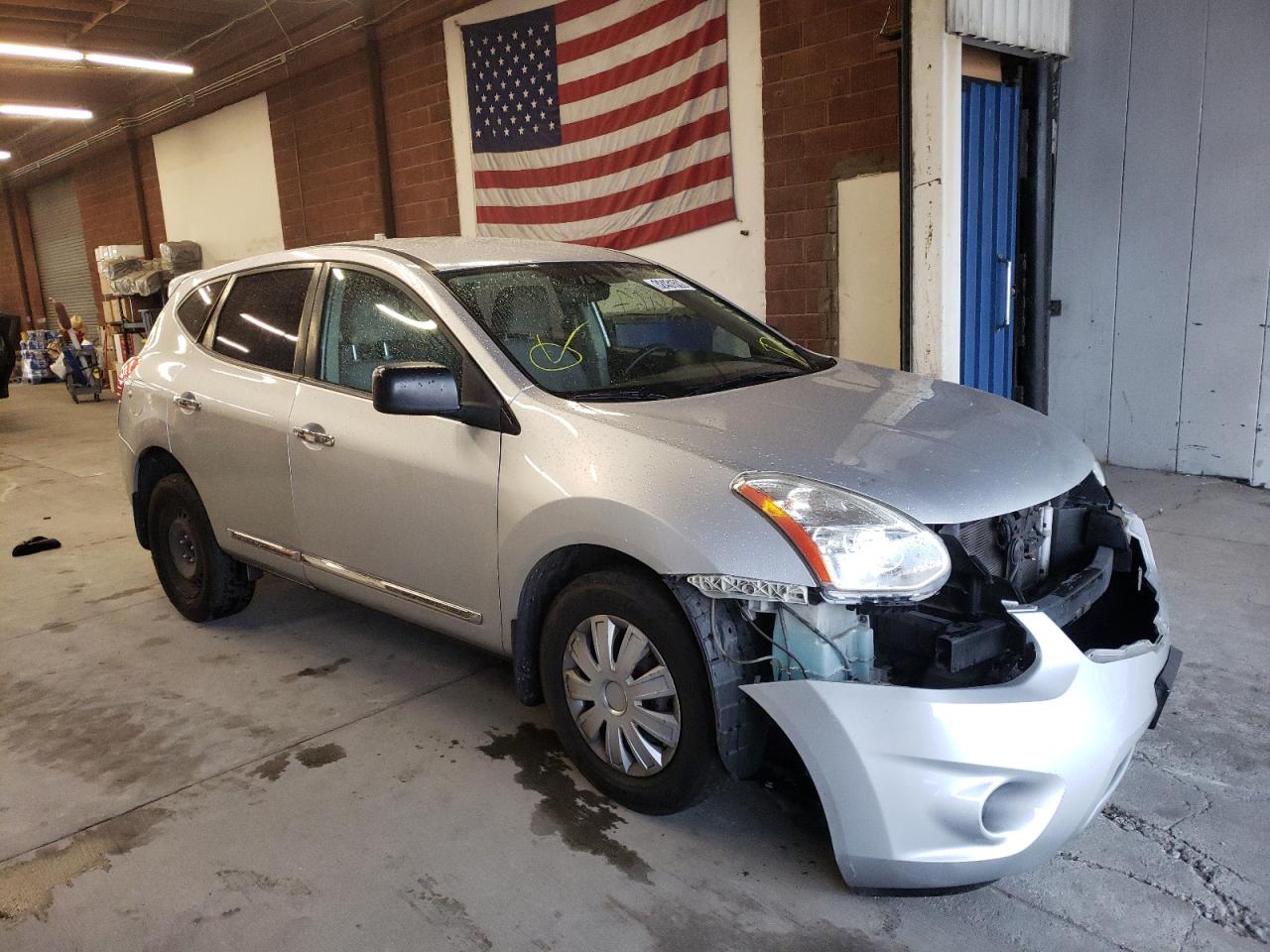 NISSAN ROGUE S 2013 with VIN JN8AS5MT4DW002079 - Photo from auction
