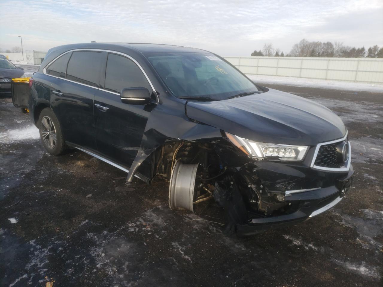 ACURA MDX 2018 with VIN 5J8YD4H31JL021065 - Photo from auction