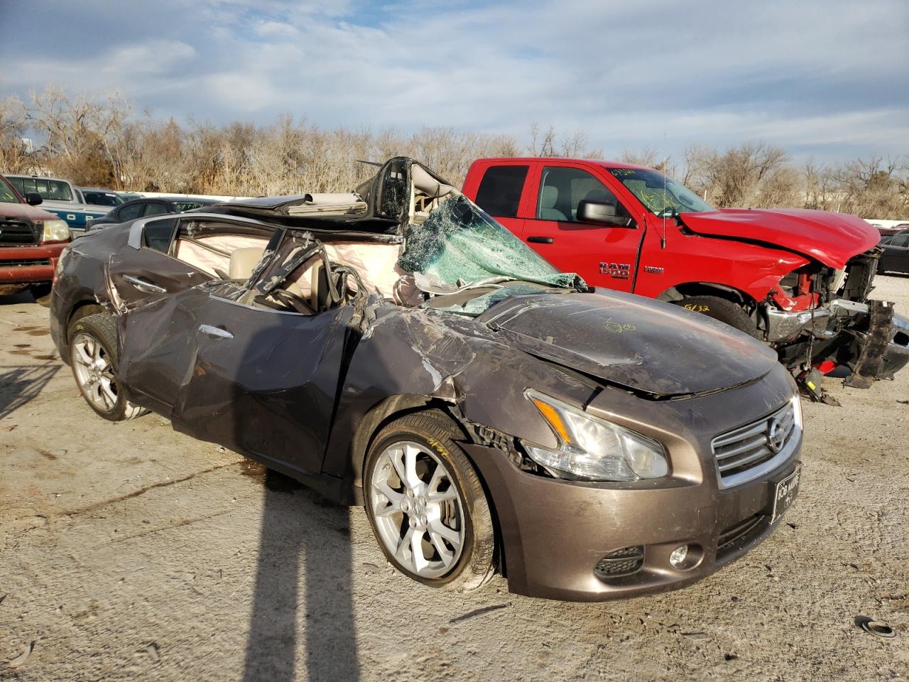 NISSAN MAXIMA S 2012 with VIN 1N4AA5AP9CC857548 - Photo from auction