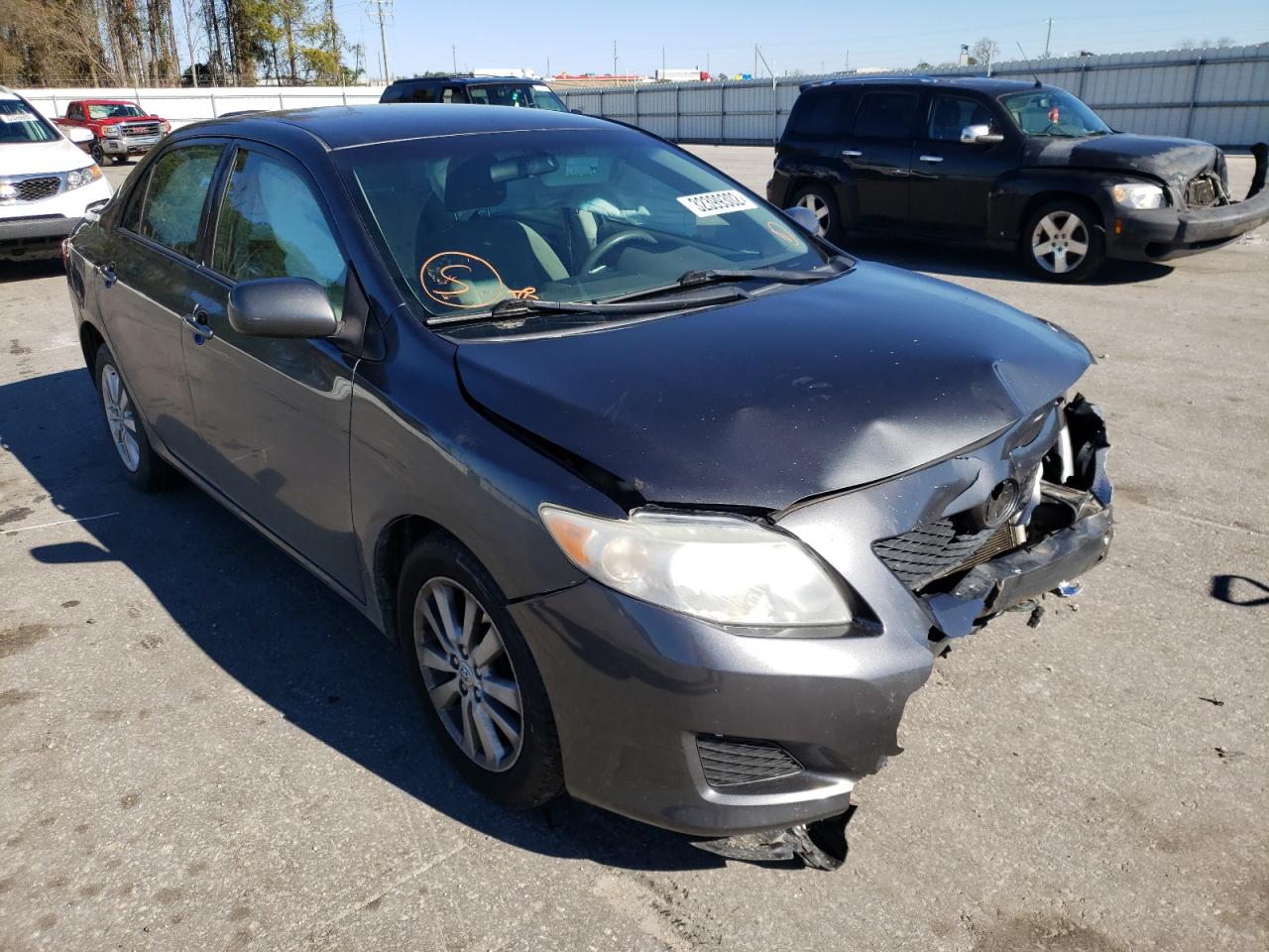 TOYOTA COROLLA BA 2010 with VIN 1NXBU4EE1AZ320426 - Photo from auction