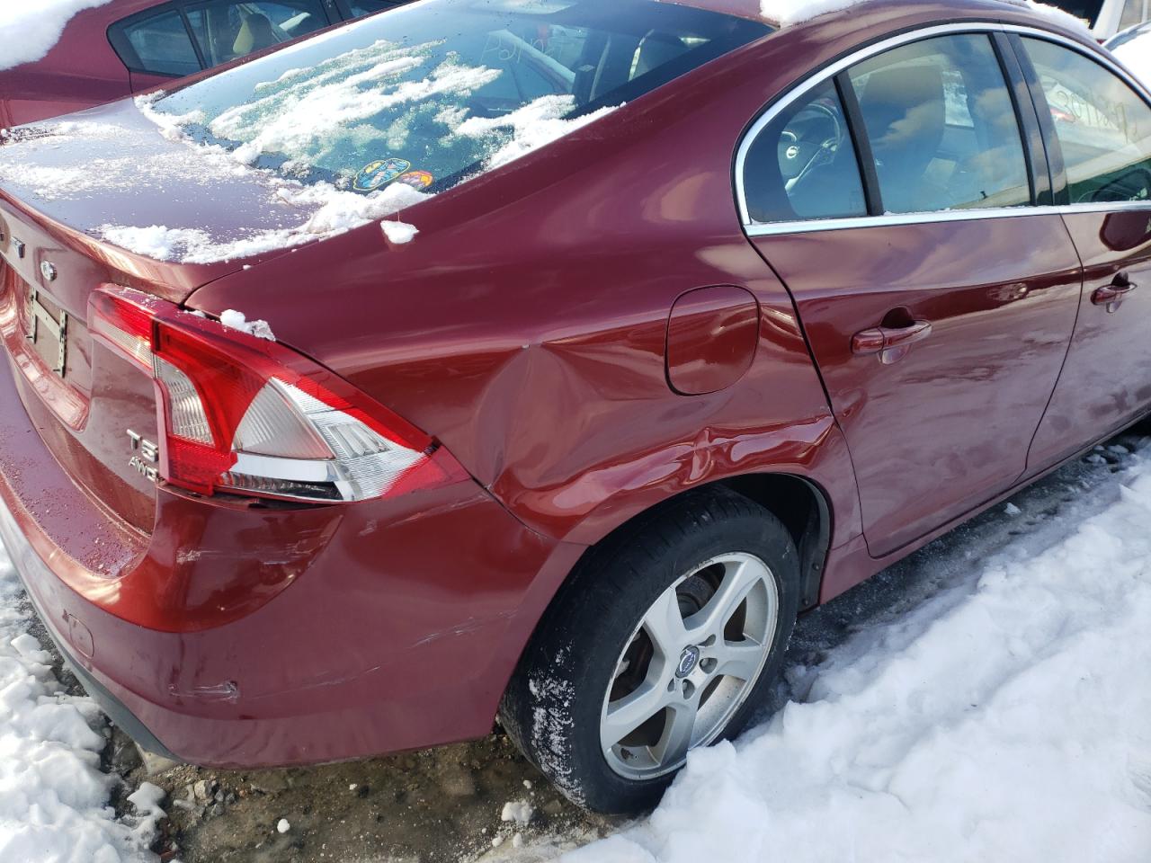 Photo 9 from auction – 2013 VOLVO S60 T5 with VIN YV1612FH0D1226324