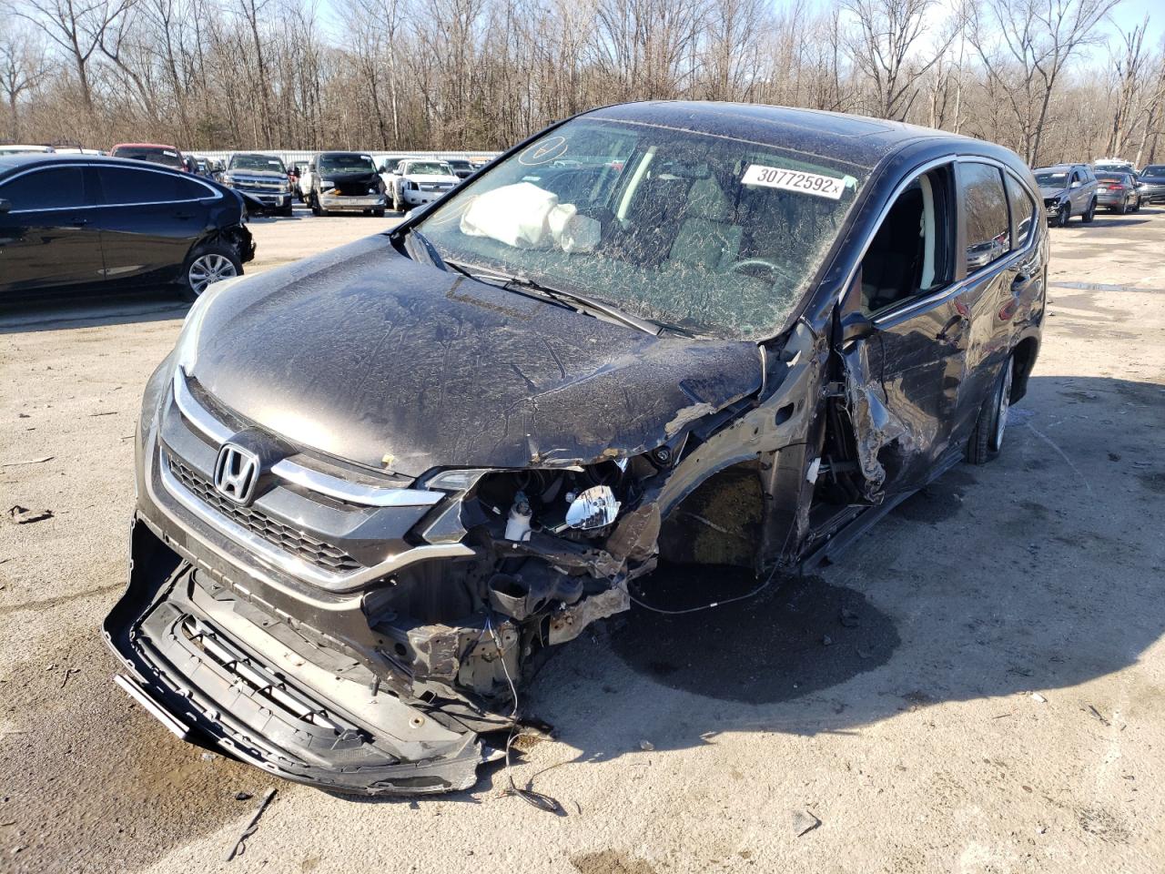 Photo 2 from auction – 2015 HONDA CR-V EX with VIN 5J6RM4H51FL003087