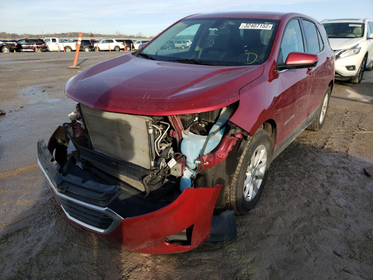 Photo 2 from auction – 2018 CHEVROLET EQUINOX LT with VIN 2GNAXJEV4J6283416