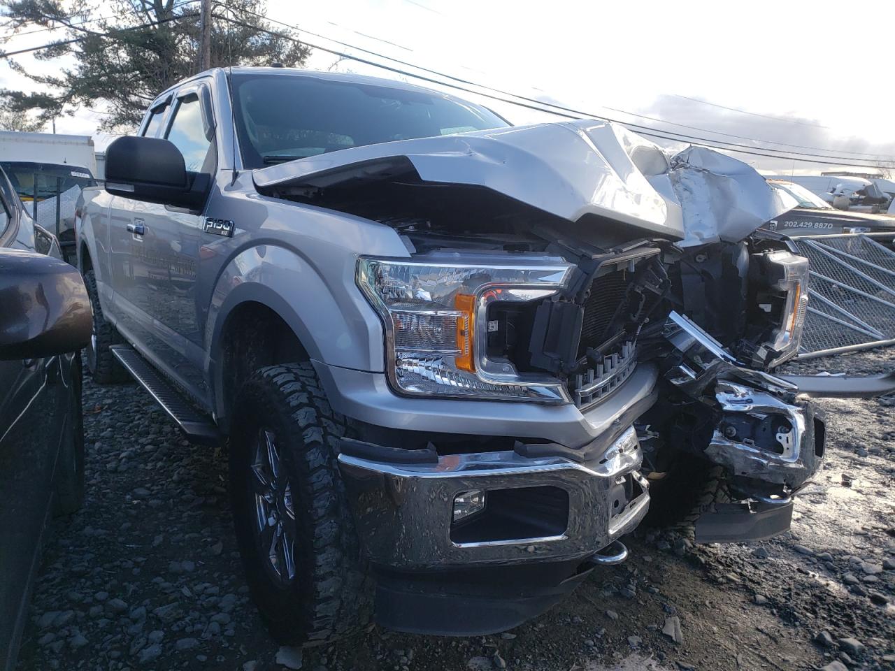 FORD F150 SUPER 2018 with VIN 1FTFX1E54JKC68099 - Photo from auction