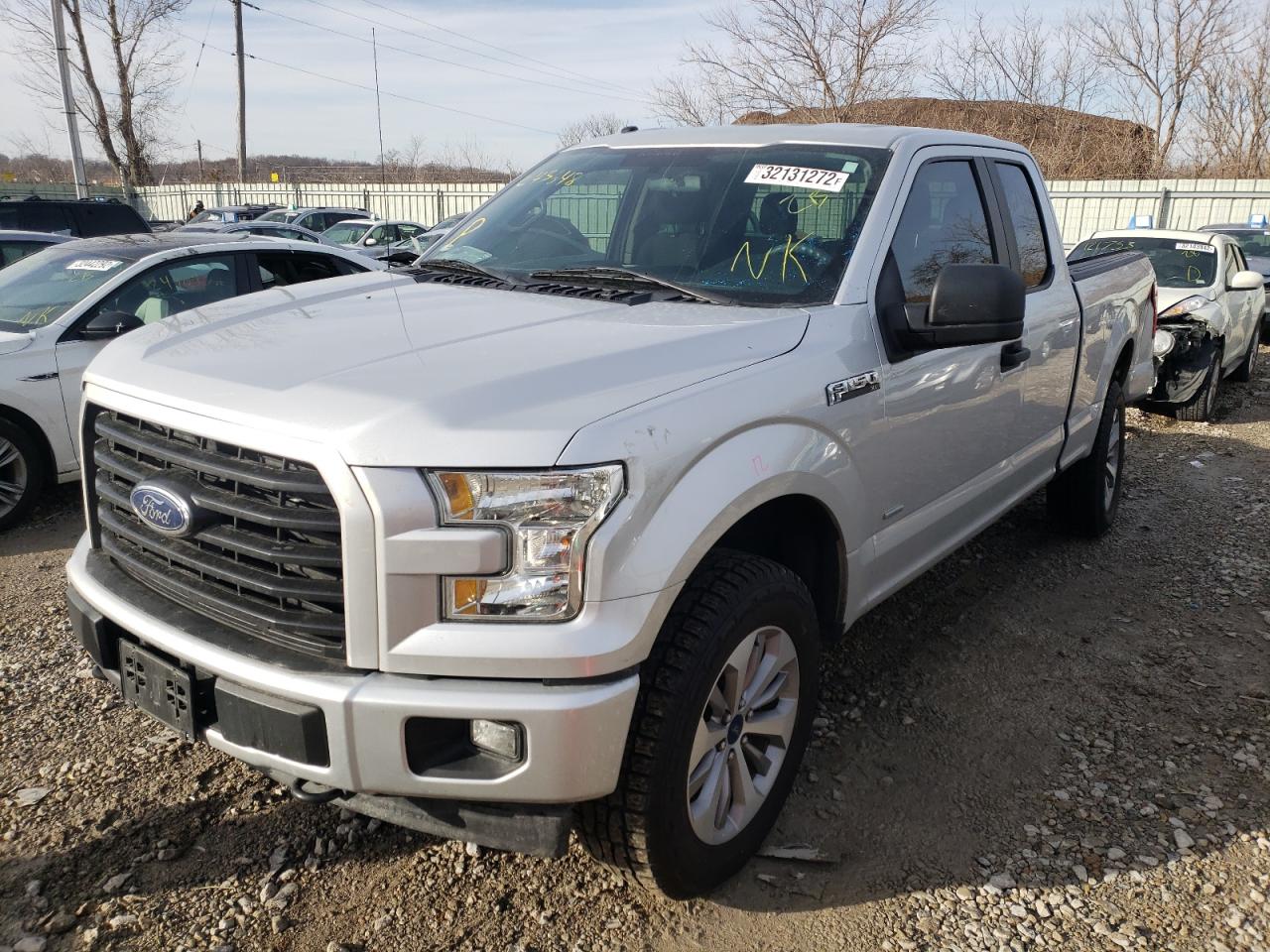Photo 2 from auction – 2017 FORD F150 SUPER with VIN 1FTEX1EP8HKC43648
