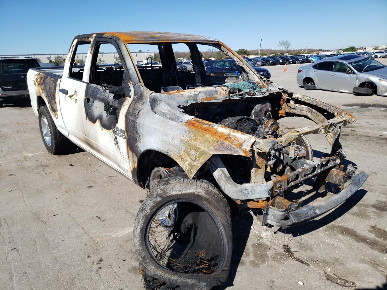 RAM 1500 ST 2017 with VIN 1C6RR7FT3HS620615 - Photo from auction