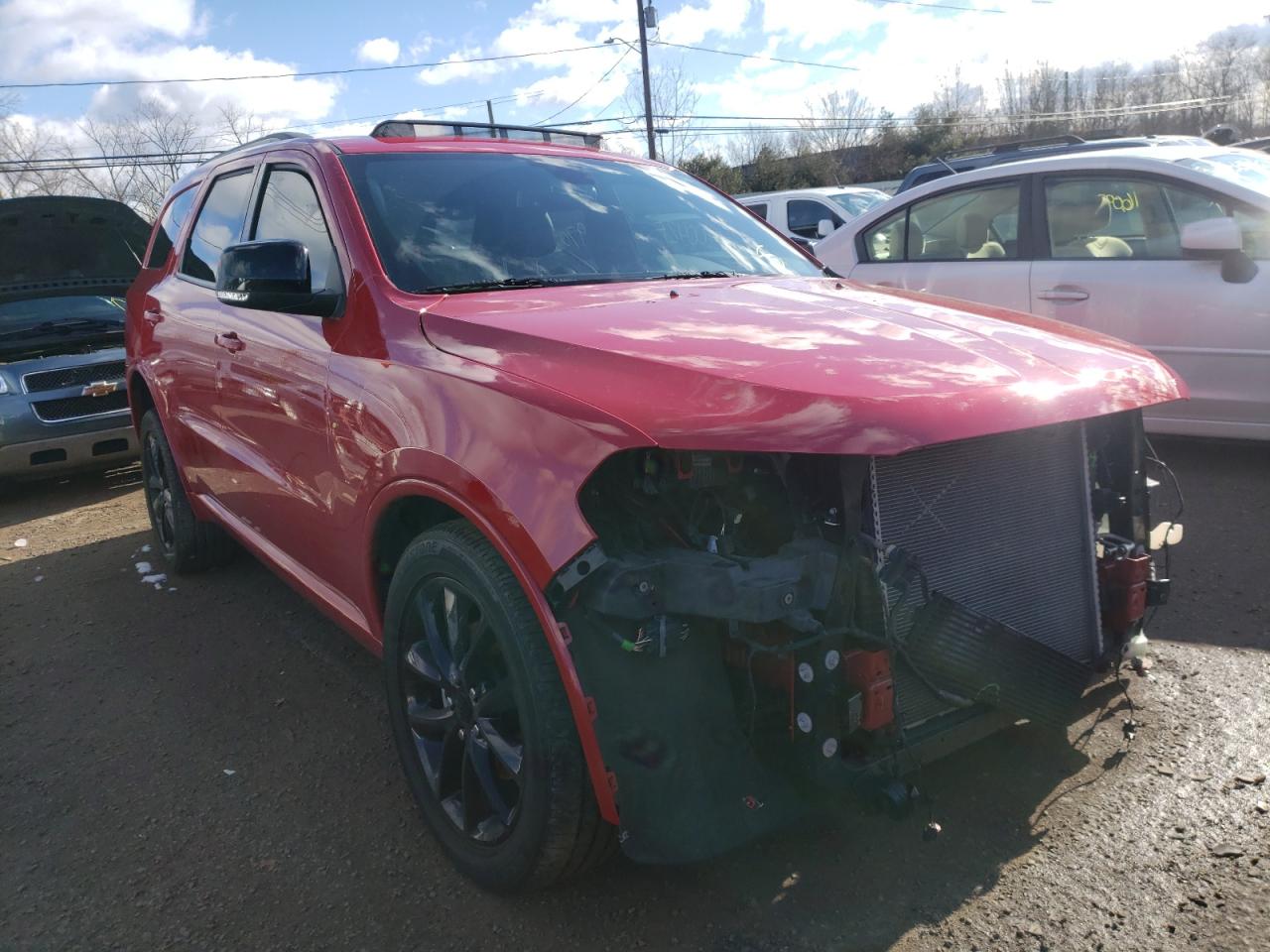 DODGE DURANGO GT 2018 with VIN 1C4RDJDG2JC156212 - Photo from auction