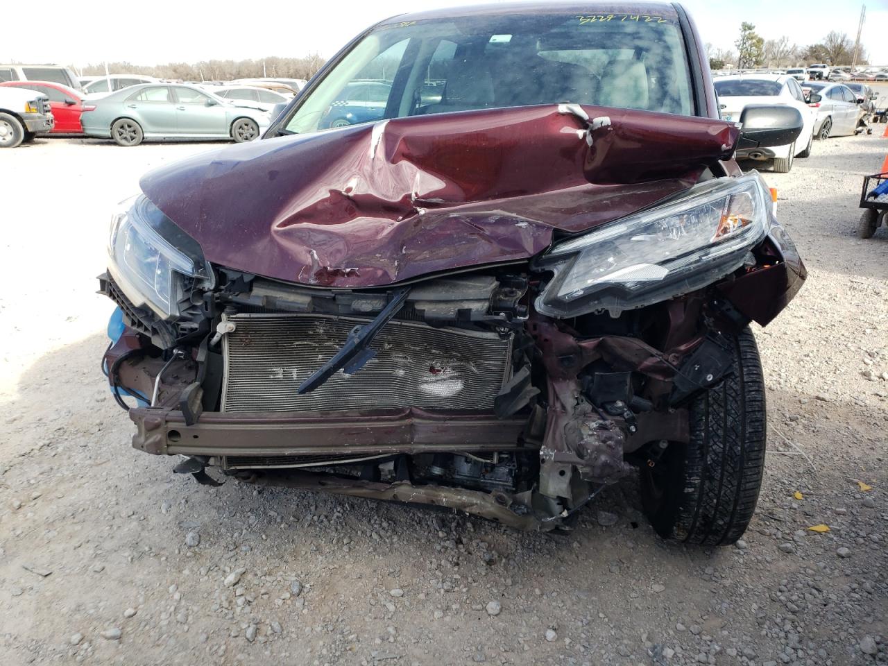 Photo 9 from auction – 2016 HONDA CR-V SE with VIN 5J6RM3H40GL023589