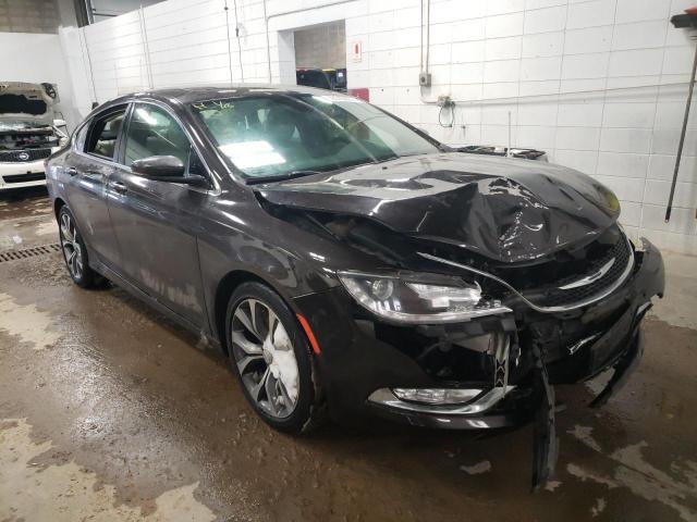 CHRYSLER 200 C 2015 with VIN 1C3CCCEG5FN601772 - Photo from auction