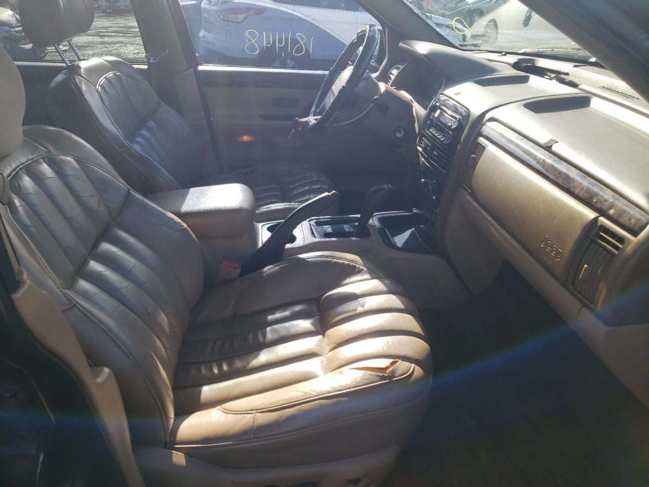 Photo 5 from auction – 2000 JEEP GRAND CHER with VIN 1J4G258S4YC221259