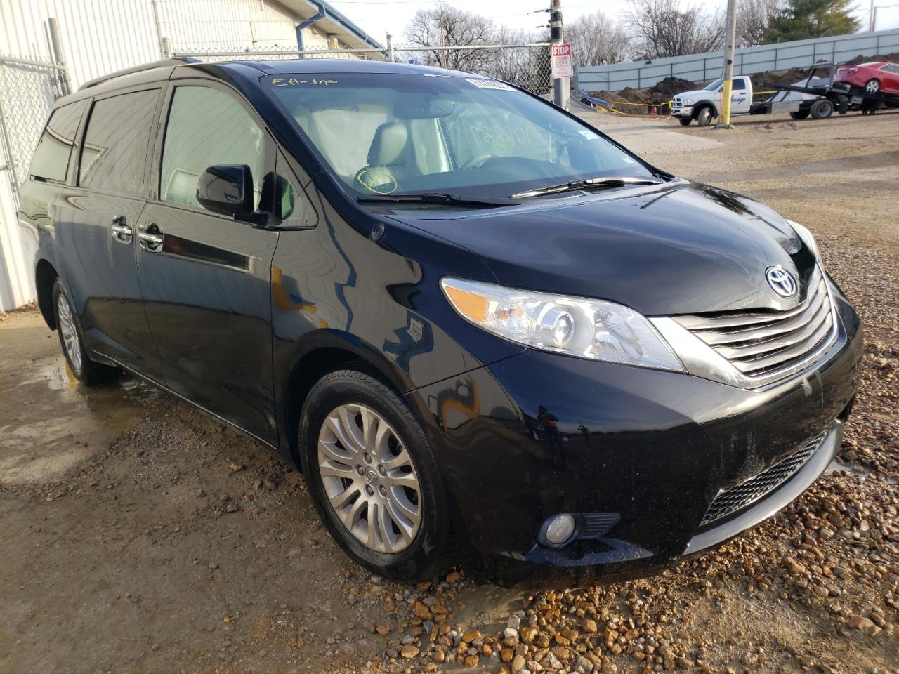 TOYOTA SIENNA XLE 2014 with VIN 5TDYK3DC8ES450504 - Photo from auction