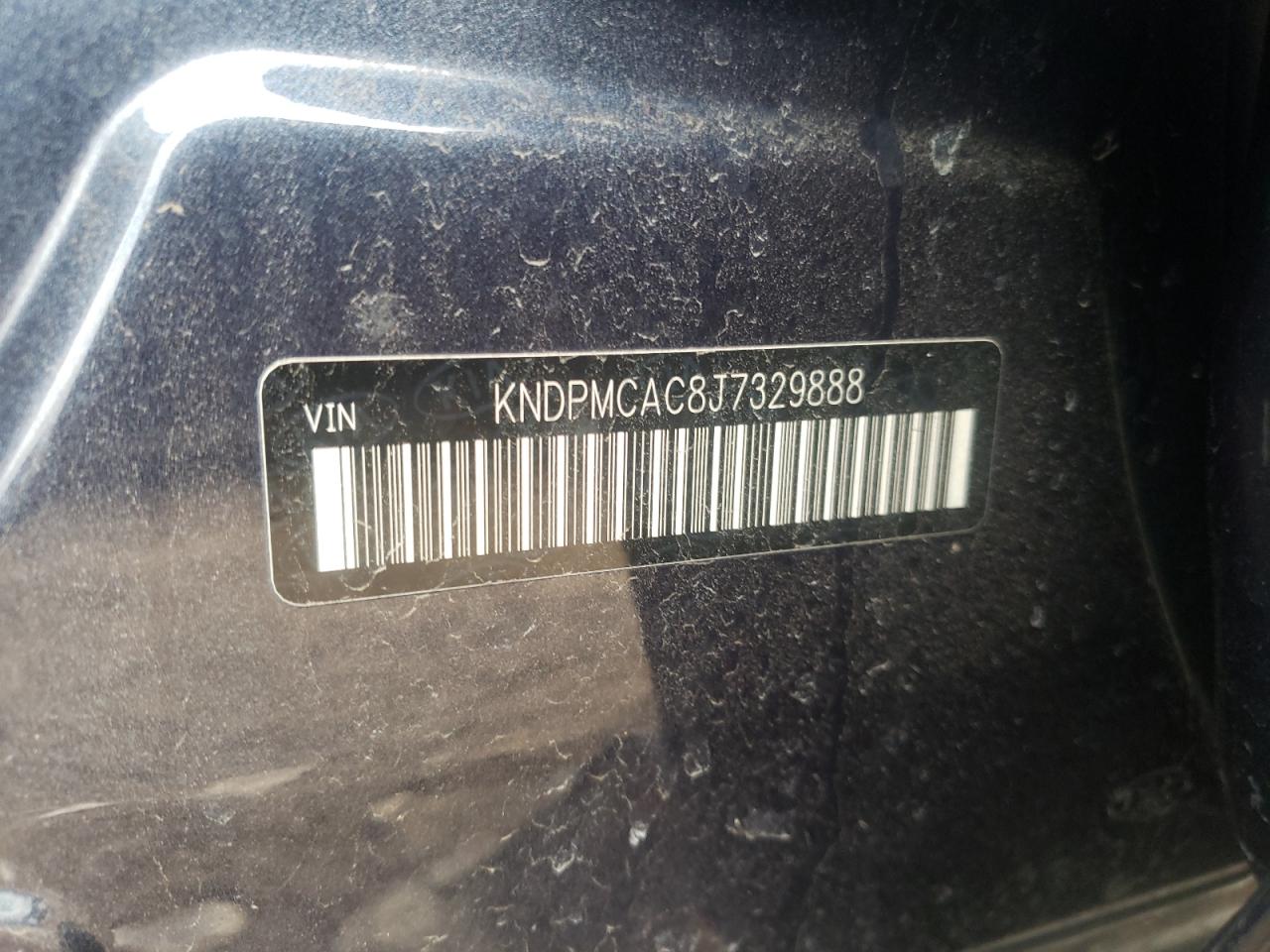 Photo 10 from auction – 2018 KIA SPORTAGE L with VIN KNDPMCAC8J7329888