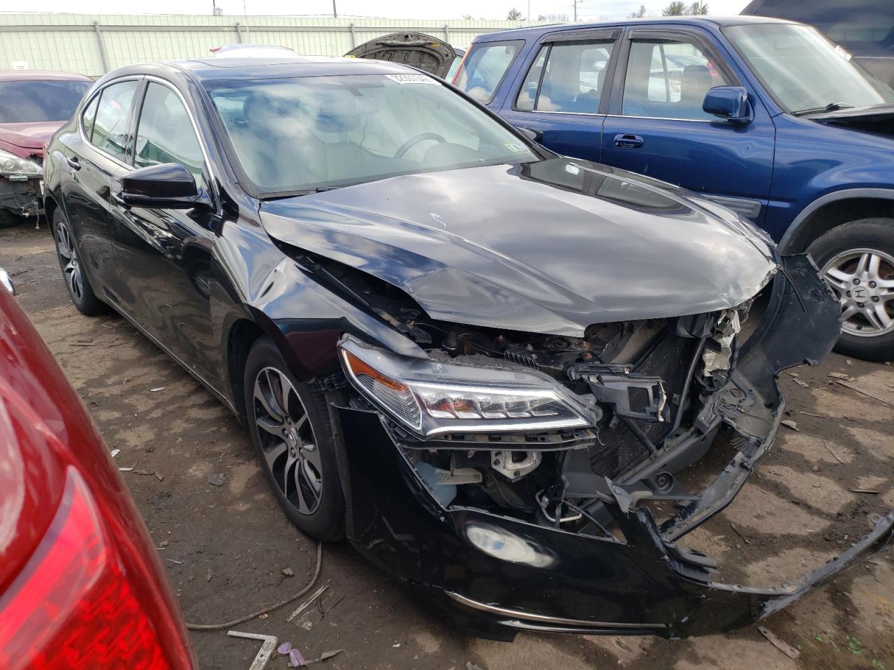 ACURA TLX 2015 with VIN 19UUB1F35FA015374 - Photo from auction