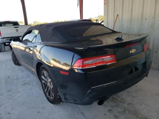 Photo 3 from auction – 2015 CHEVROLET CAMARO LT with VIN 2G1FF3D36F9254382