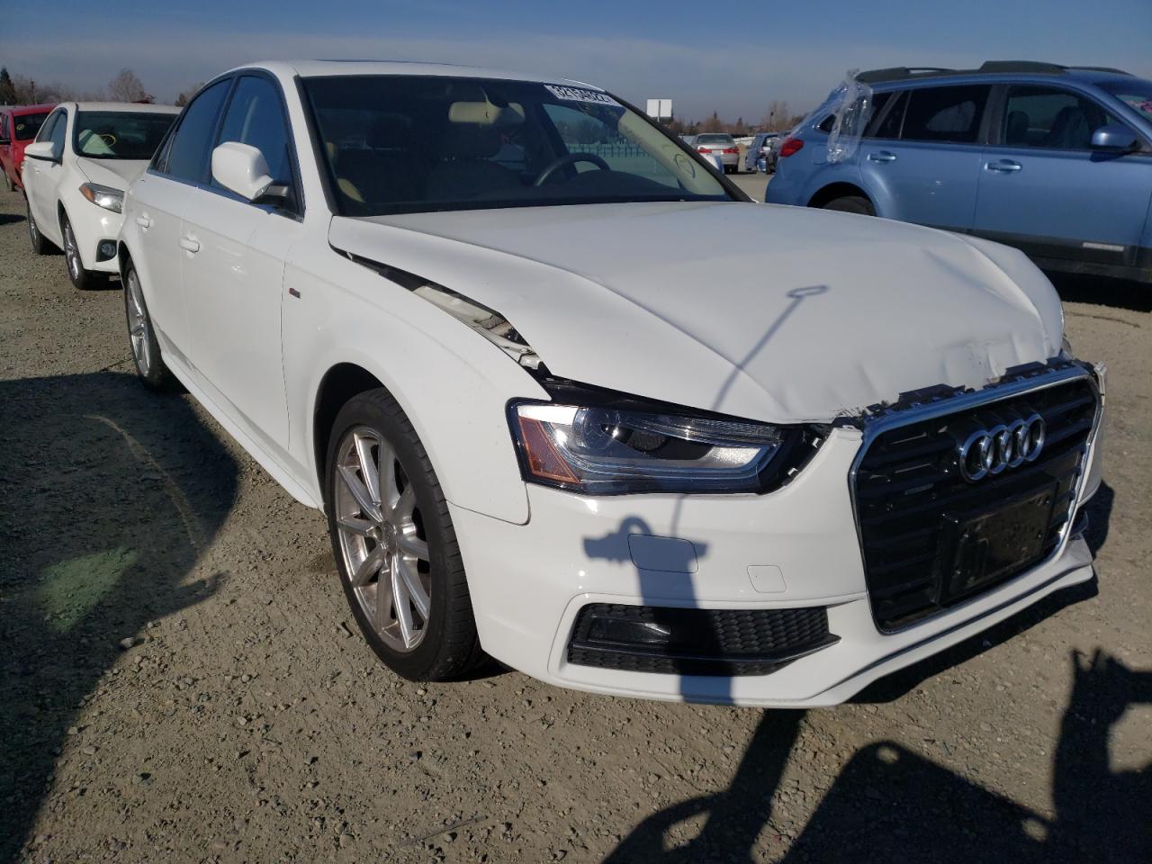 AUDI A4 PREMIUM 2014 with VIN WAUFFAFL5EN024916 - Photo from auction