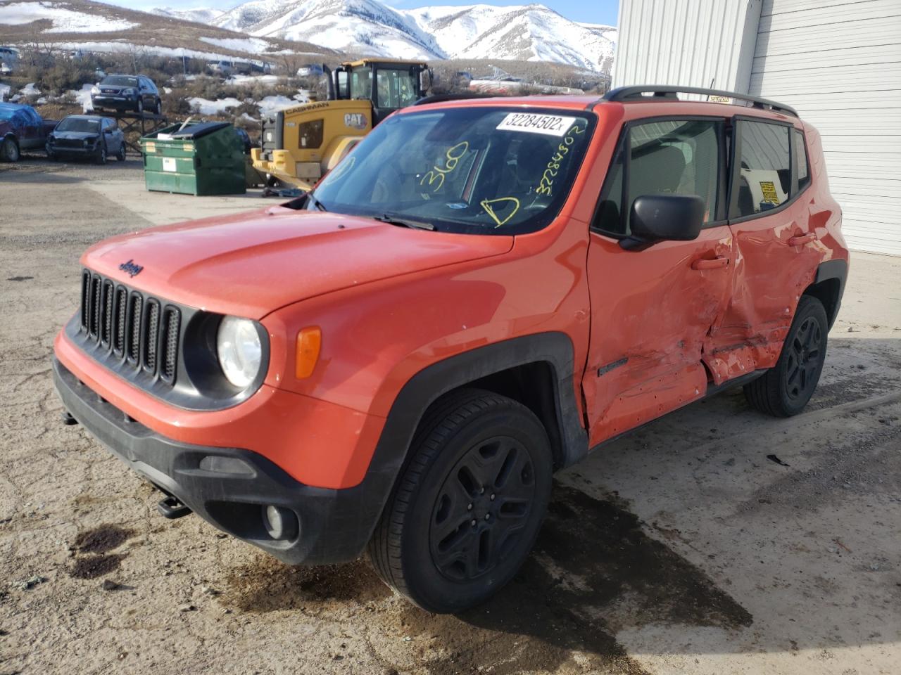Photo 2 from auction – 2018 JEEP RENEGADE S with VIN ZACCJBAB8JPH87796