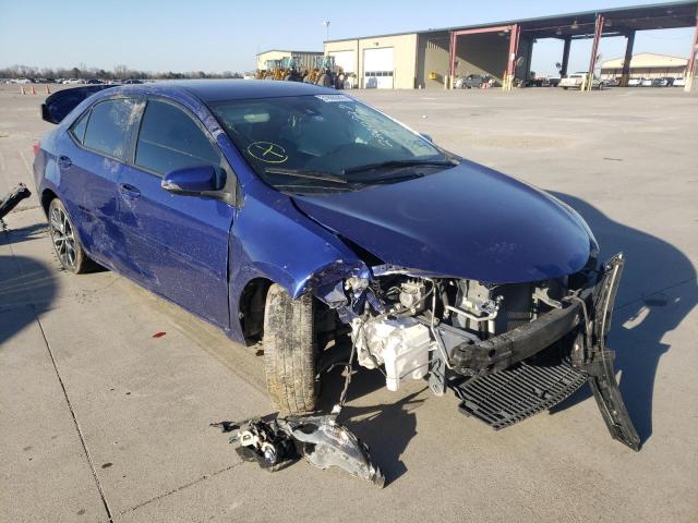 TOYOTA COROLLA L 2018 with VIN 5YFBURHE3JP774428 - Photo from auction
