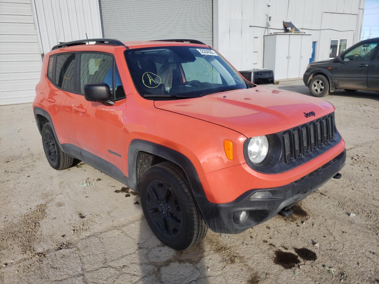 JEEP RENEGADE S 2018 with VIN ZACCJBAB8JPH87796 - Photo from auction