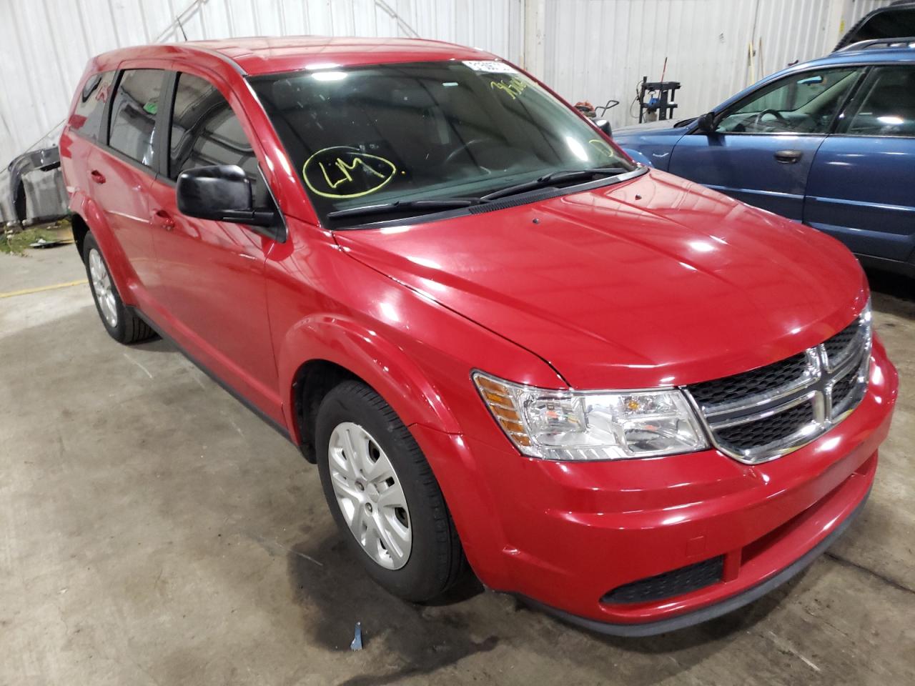DODGE JOURNEY SE 2014 with VIN 3C4PDCAB4ET234740 - Photo from auction