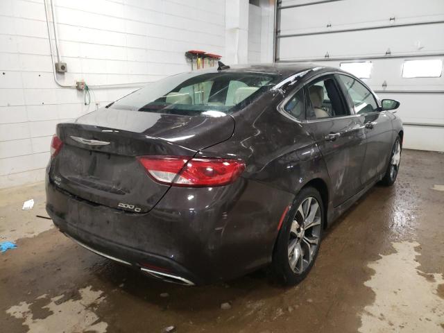 Photo 4 from auction – 2015 CHRYSLER 200 C with VIN 1C3CCCEG5FN601772
