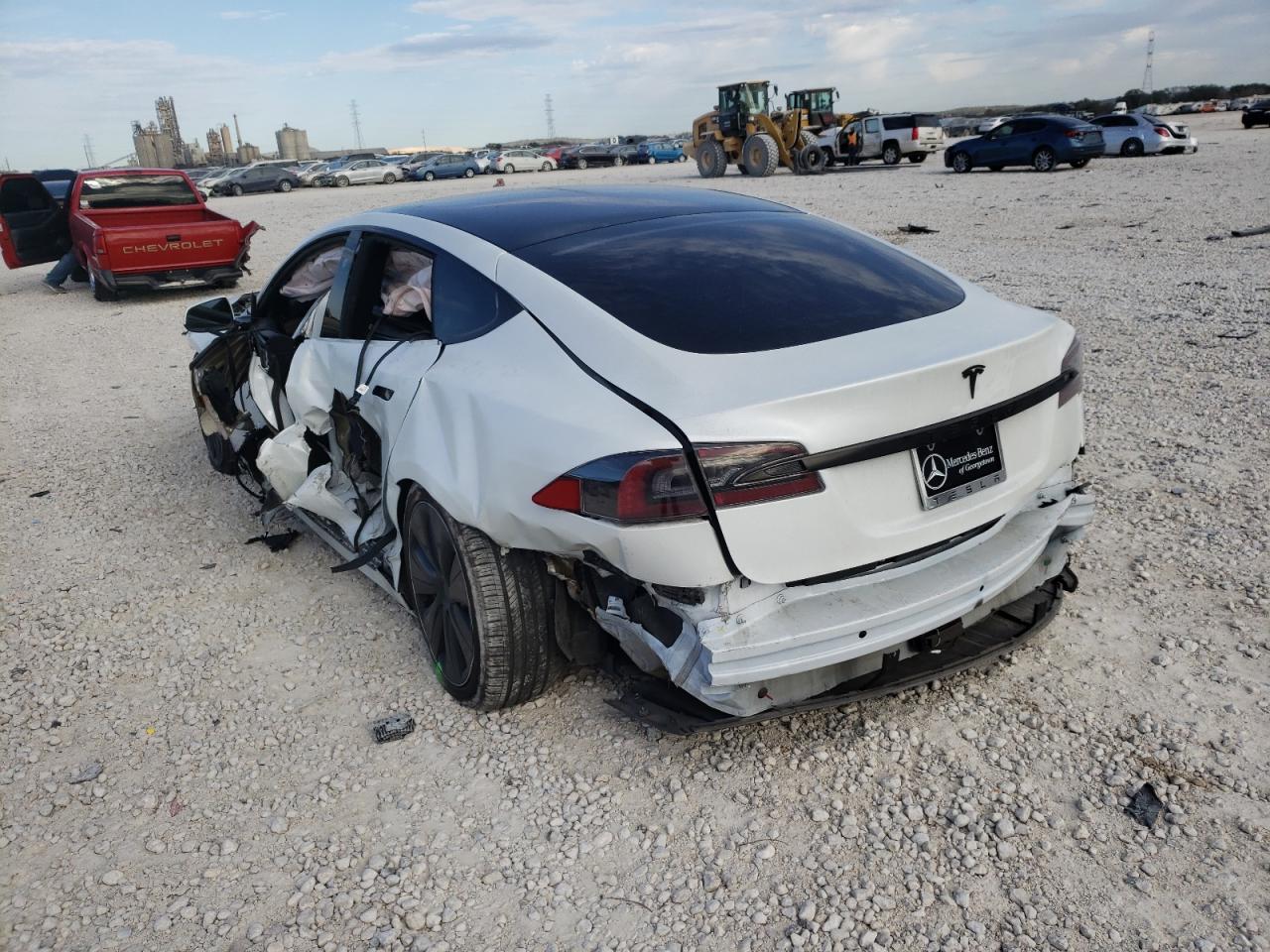 Photo 3 from auction – 2020 TESLA MODEL S with VIN 5YJSA1E22LF400637