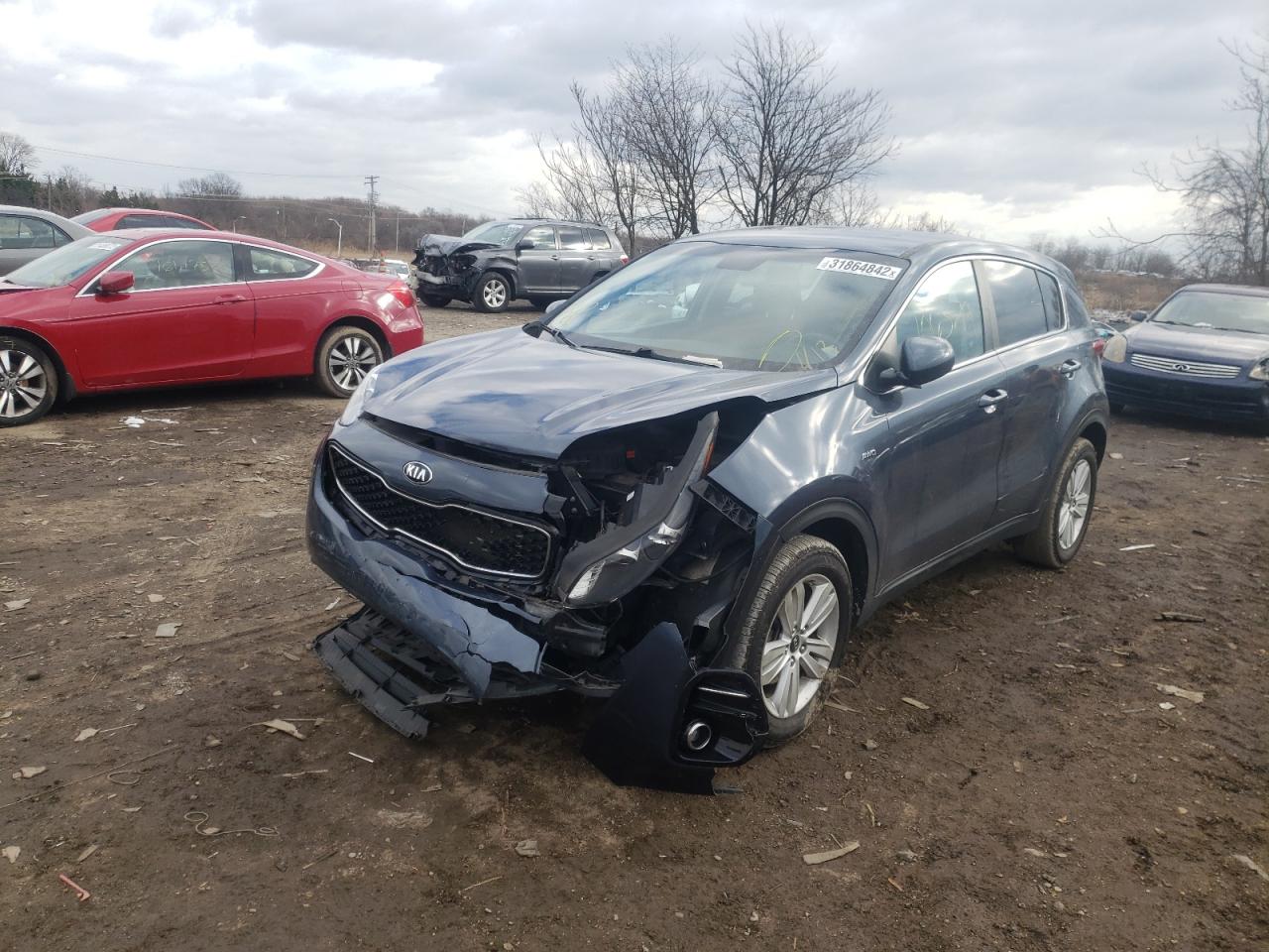 Photo 2 from auction – 2018 KIA SPORTAGE L with VIN KNDPMCAC8J7329888