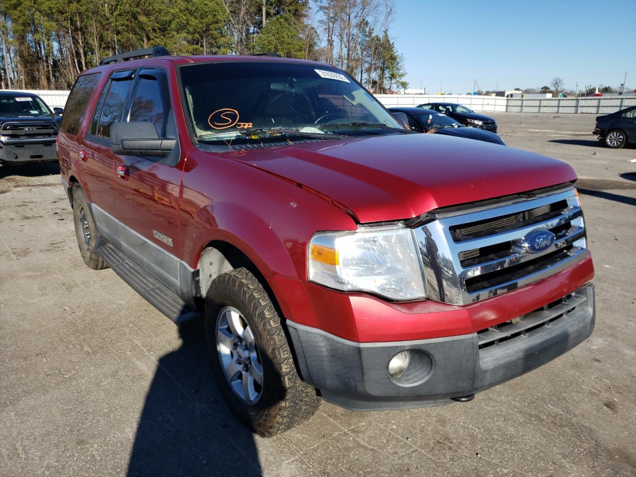 FORD EXPEDITION 2007 with VIN 1FMFU16537LA94399 - Photo from auction