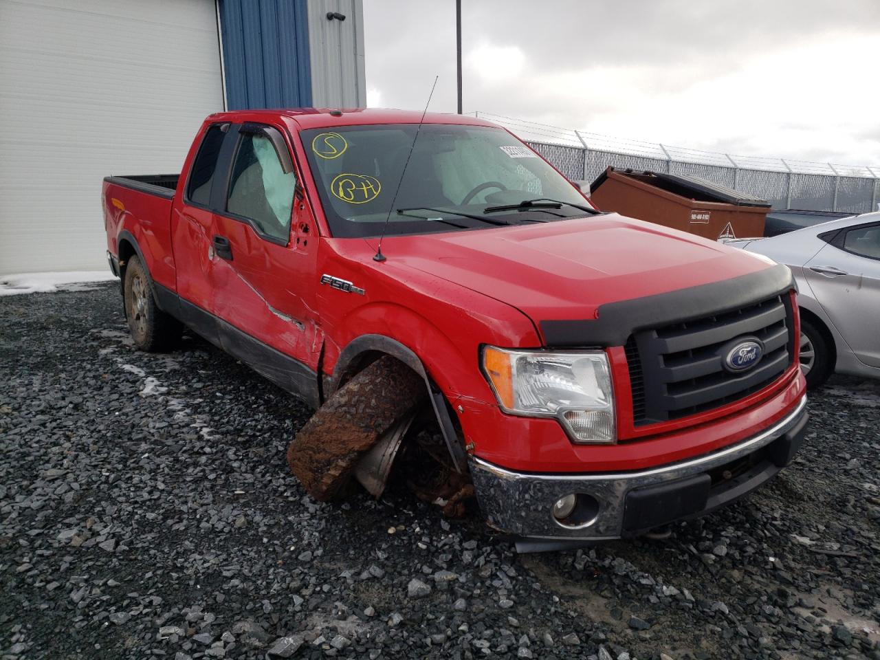 FORD F150 SUPER 2010 with VIN 1FTFX1EV5AFB89730 - Photo from auction