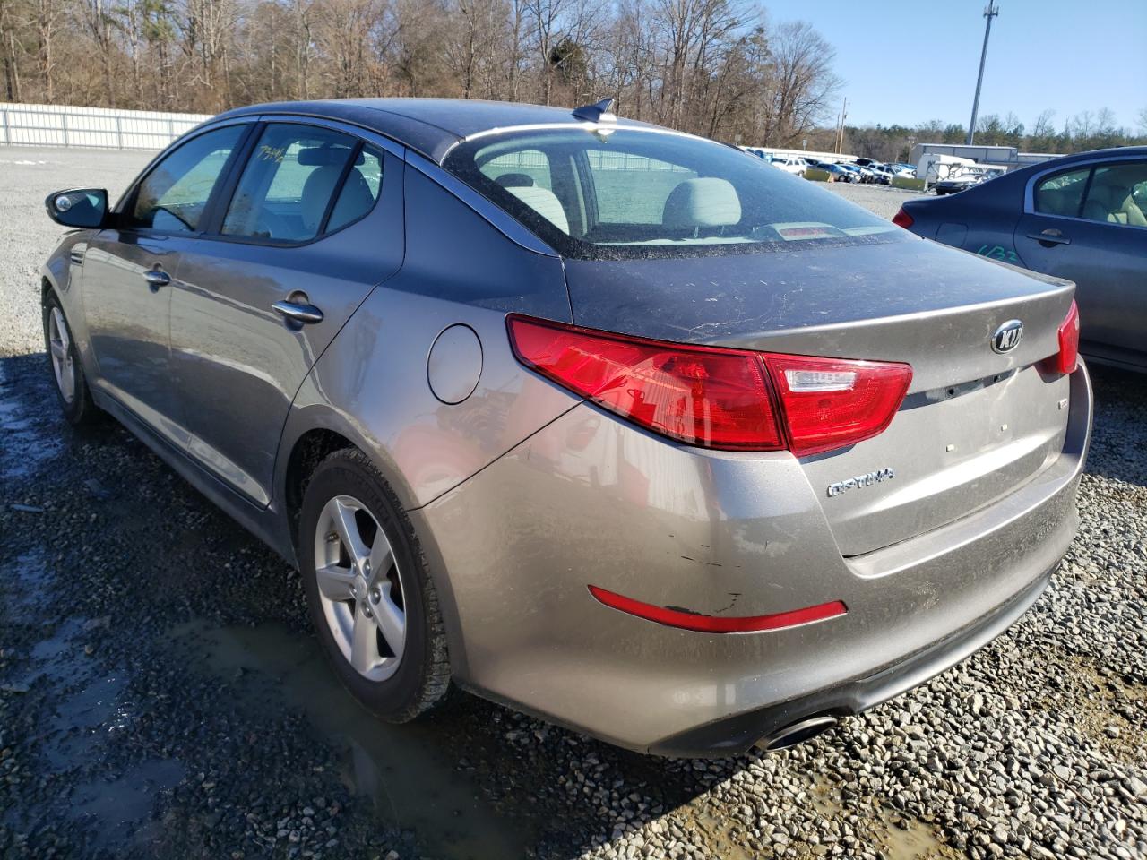 Photo 3 from auction – 2015 KIA OPTIMA LX with VIN 5XXGM4A78FG366107