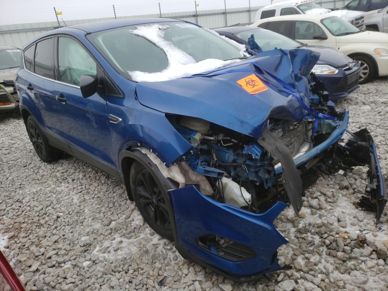 Photo 1 from auction – 2017 FORD ESCAPE SE with VIN 1FMCU0GD5HUC61294