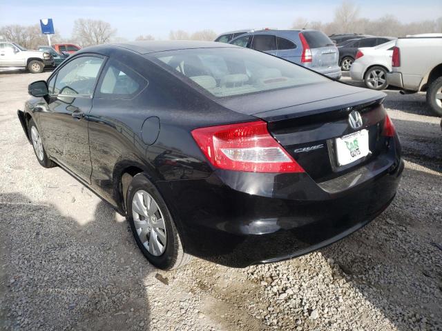 Photo 3 from auction – 2012 HONDA CIVIC LX with VIN 2HGFG3B50CH560540