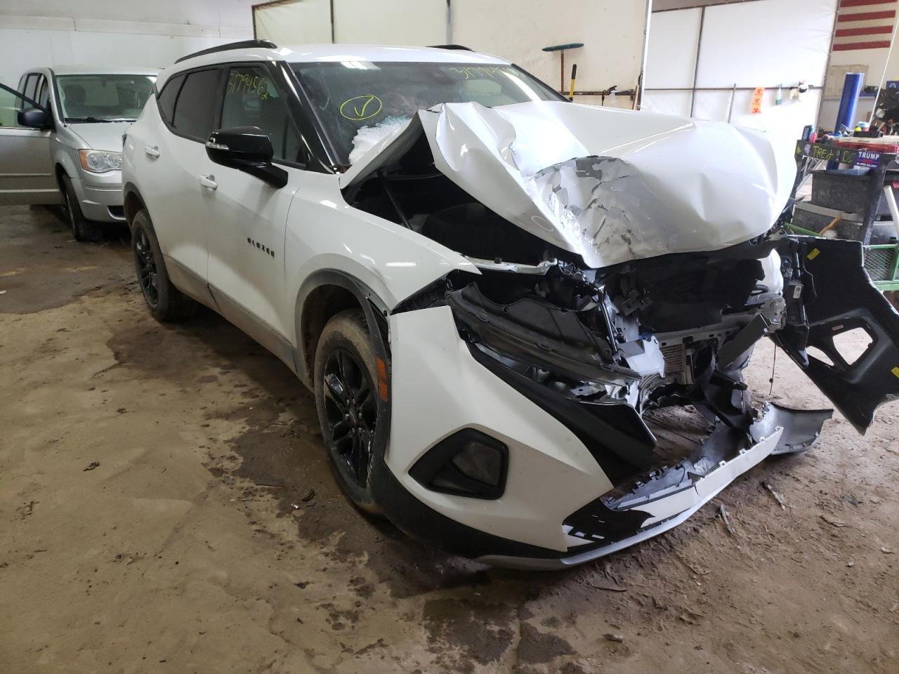 Photo 1 from auction – 2021 CHEVROLET BLAZER 2LT with VIN 3GNKBCRS0MS551821