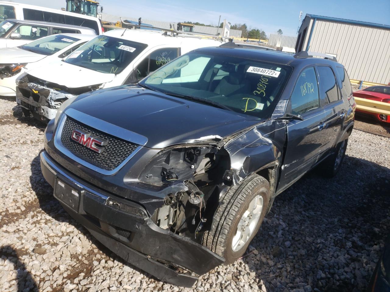 Photo 2 from auction – 2012 GMC ACADIA SLE with VIN 1GKKRPED3CJ409731