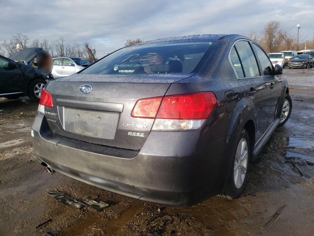 Photo 4 from auction – 2011 SUBARU LEGACY 2.5 with VIN 4S3BMBG68B3260134