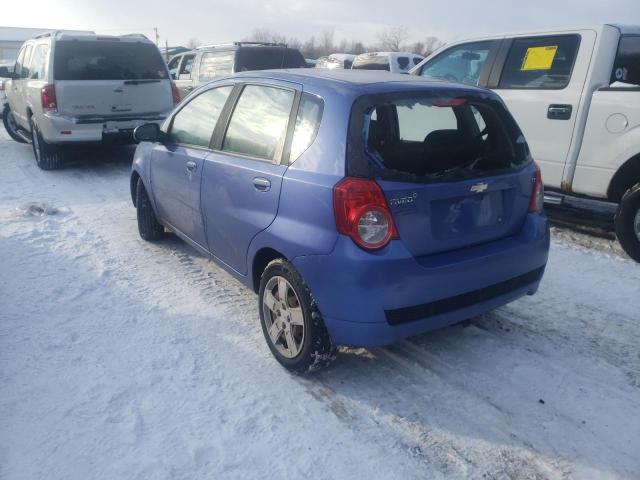 Photo 3 from auction – 2009 CHEVROLET AVEO LS with VIN KL1TD66E99B649859