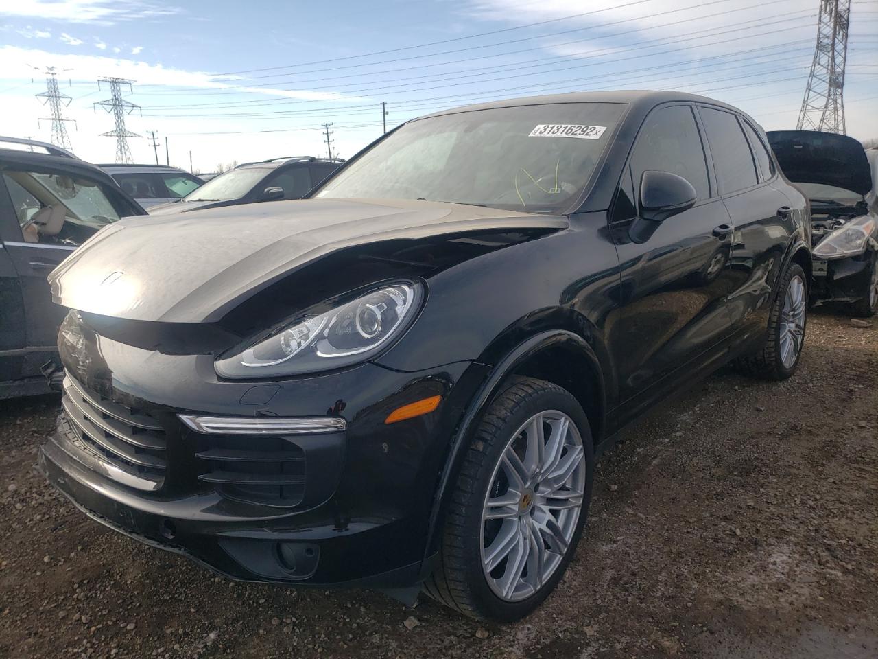 Photo 2 from auction – 2017 PORSCHE CAYENNE with VIN WP1AA2A25HKA86644