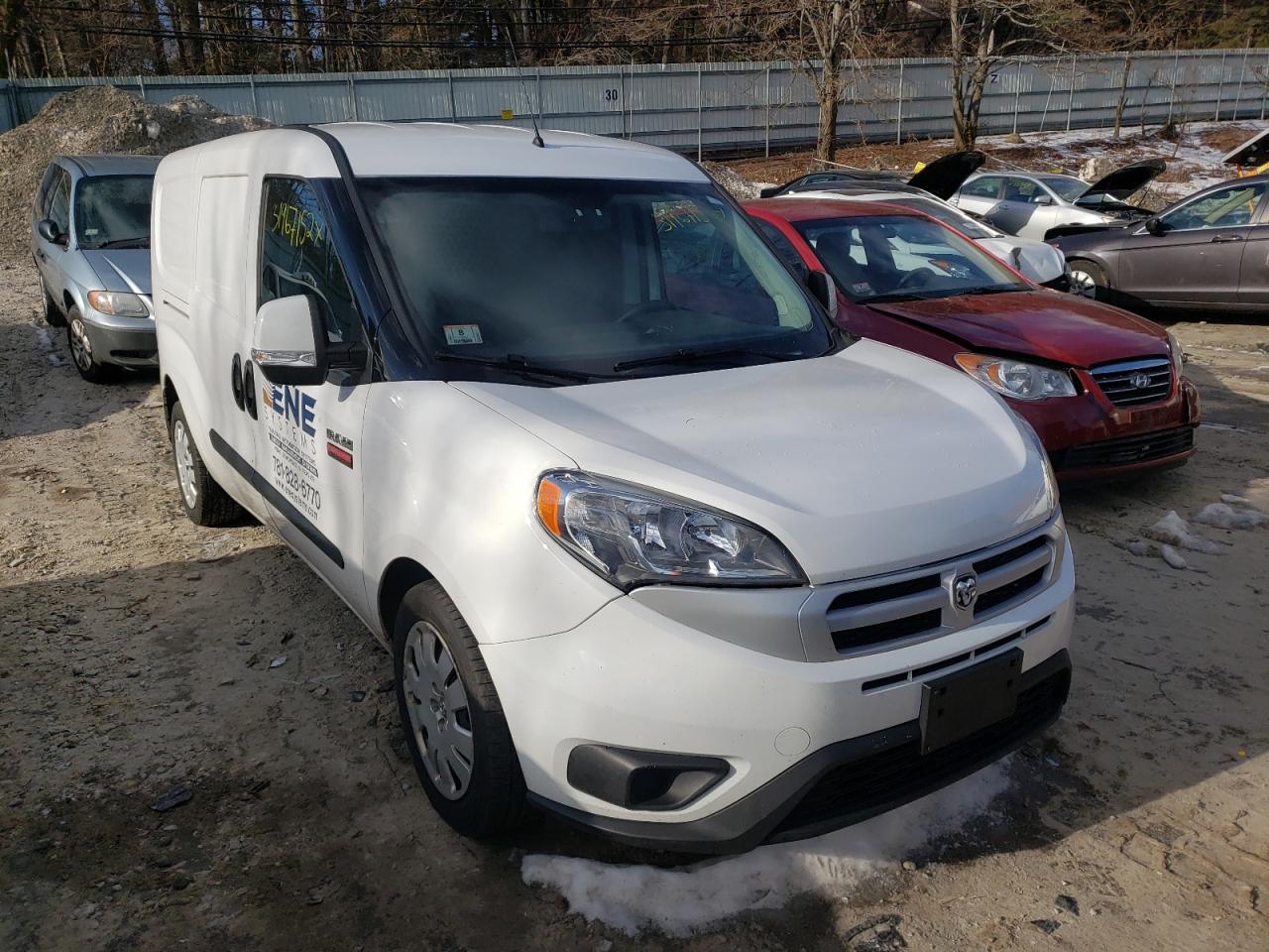 RAM PROMASTER 2016 with VIN ZFBERFBTXG6C01469 - Photo from auction