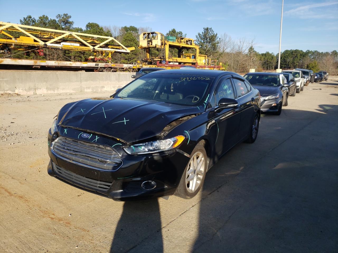Photo 2 from auction – 2013 FORD FUSION SE with VIN 3FA6P0HR6DR295058