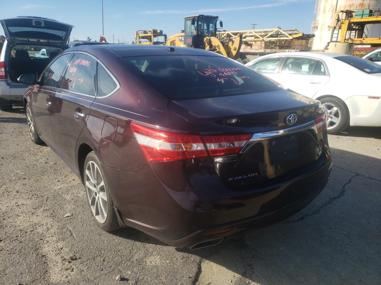 Photo 3 from auction – 2014 TOYOTA AVALON BAS with VIN 4T1BK1EB0EU118175