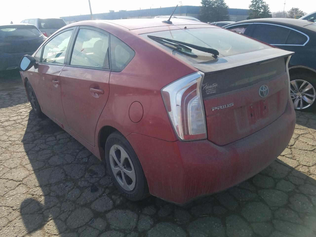 Photo 3 from auction – 2015 TOYOTA PRIUS with VIN JTDKN3DU0F1894416